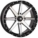20x7 4/156 4+3 (+10mm) High Lifter HL10 Wheel - Gloss Black/Mach